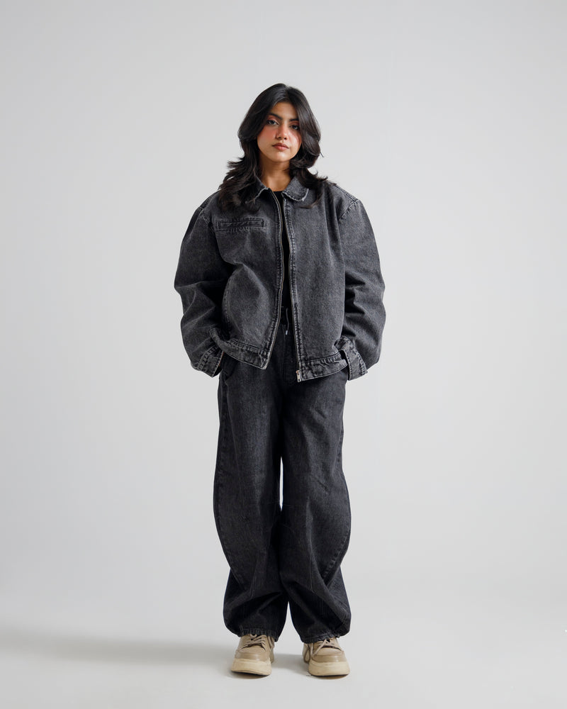 Type 2: 8 Dart Denim Trousers (vintage black)