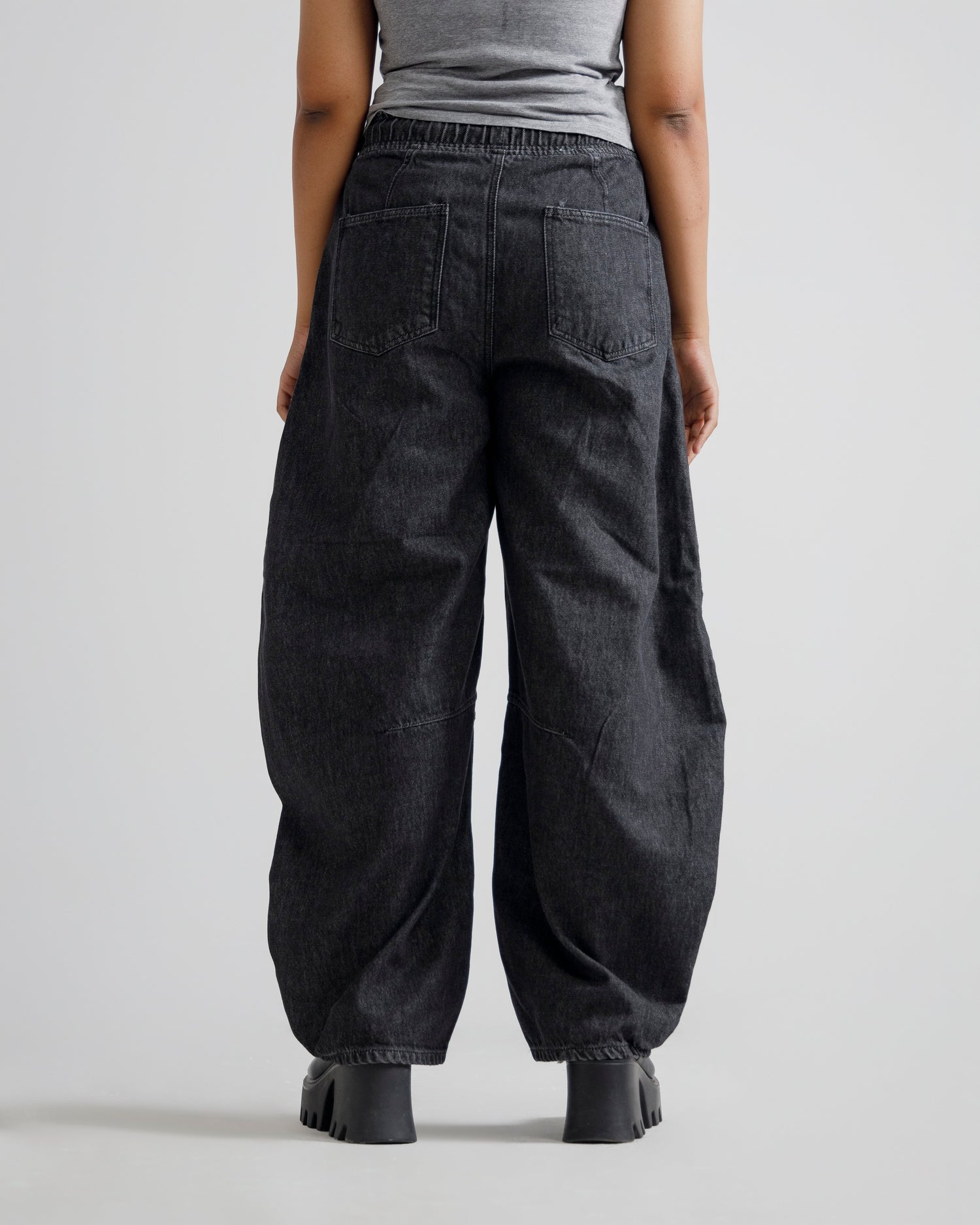 Type 2: 8 Dart Denim Trousers (vintage black)